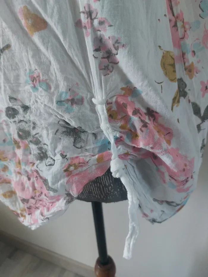 Débardeur fin à fleurs - photo numéro 5