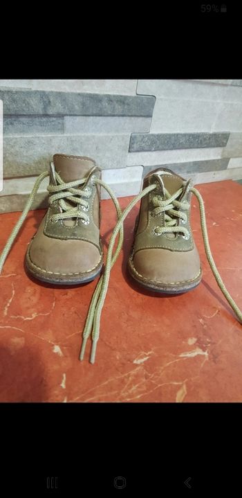 Chaussures garçon taille 18