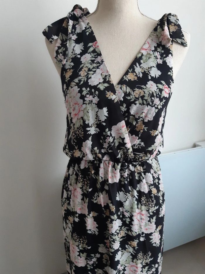 Robe longue fleurs Papillonne T40 - photo numéro 2