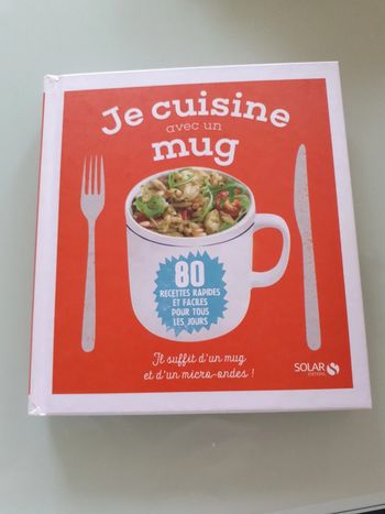 Livre: Je cuisine avec un mug