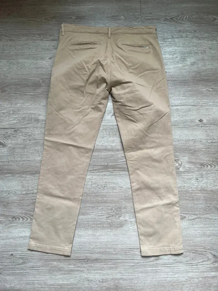 Chinos Pepe jeans london Beige - Taille 40 ( W28) - photo numéro 6