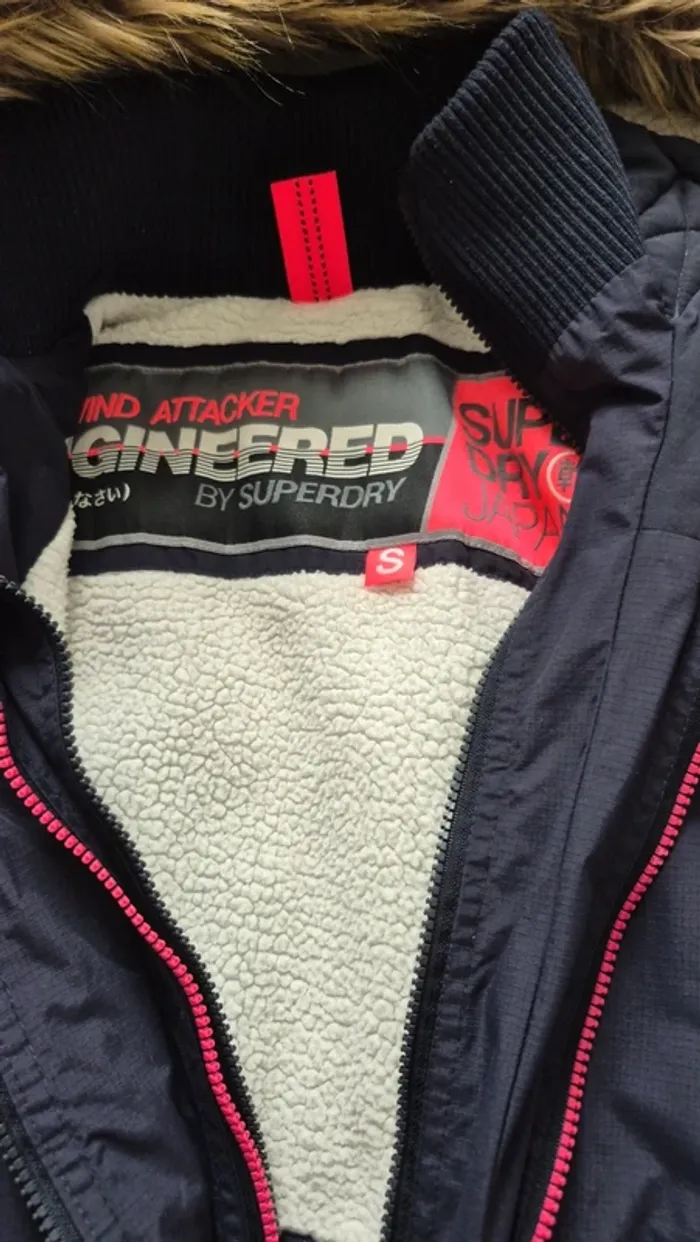 Manteau Superdry avec capuche - photo numéro 5