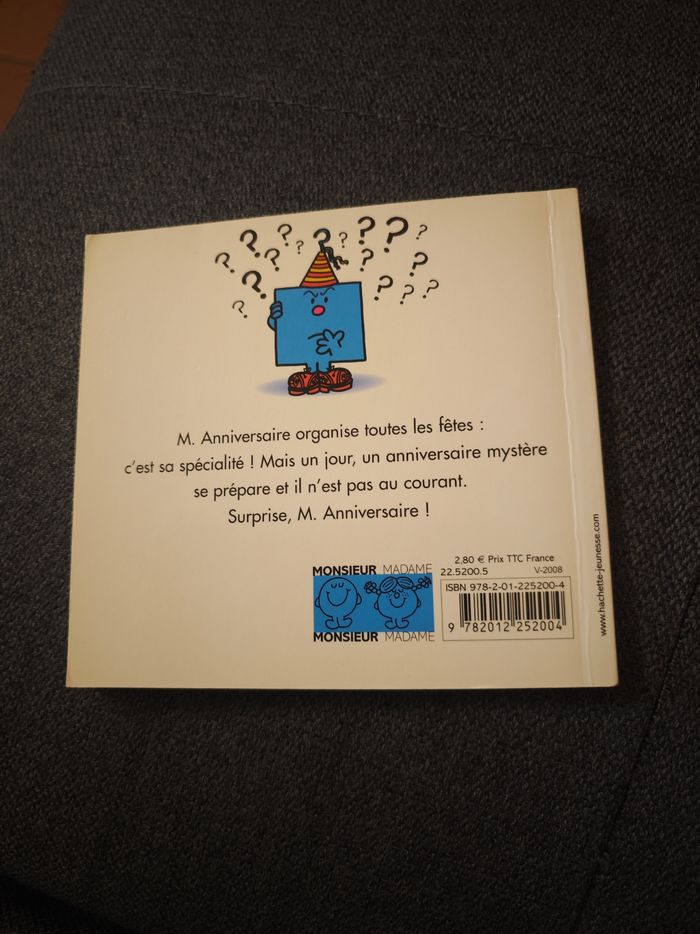 Monsieur Anniversaire (collection Madame Monsieur) - photo numéro 2