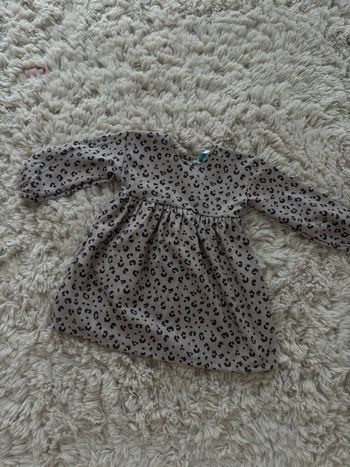 Robe léopard fille