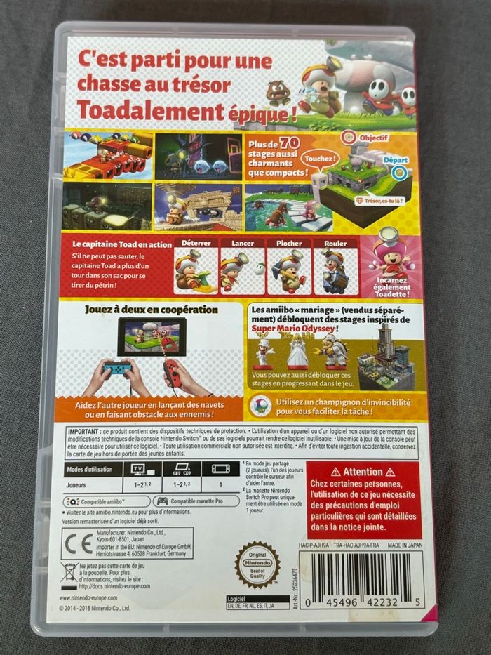 Captain toad switch - photo numéro 3
