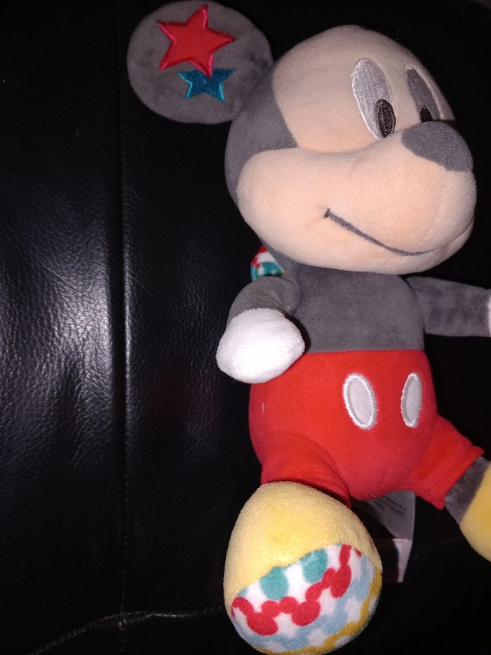 Peluche musicale mickey - photo numéro 3
