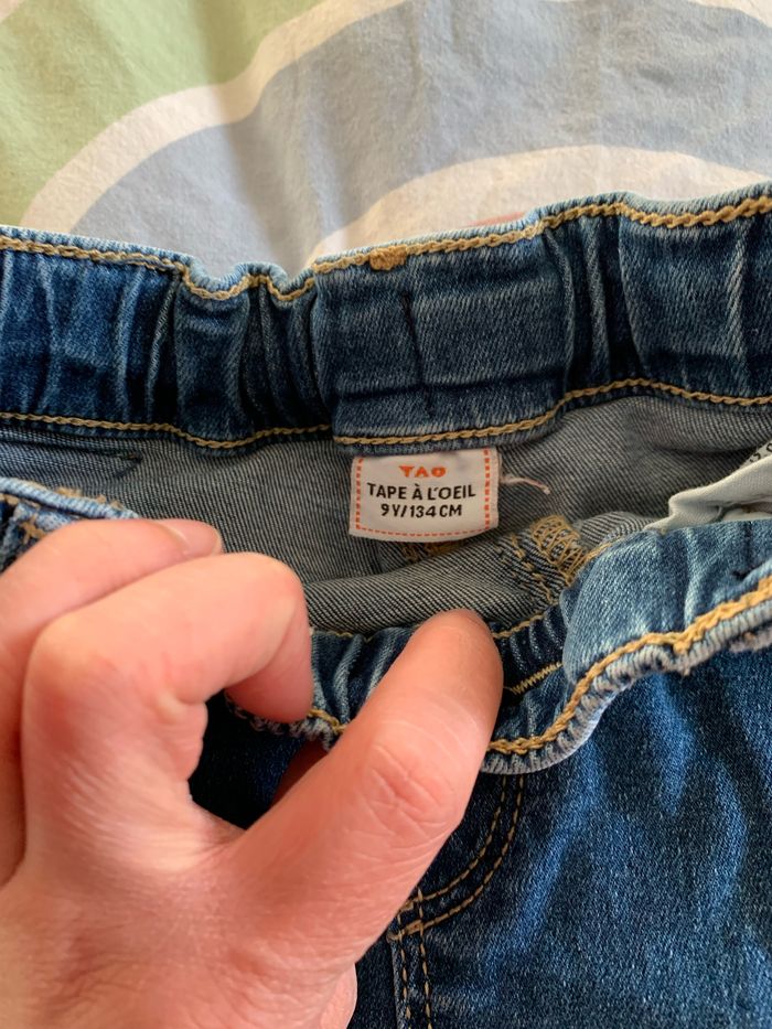 Jean tape à l’œil 9 ans garçon - photo numéro 2