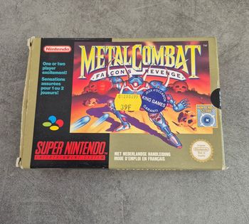 Jeu Metal Combat Falcons Revenge Super Nintendo Snes Pal Fah - Complet - Excellent