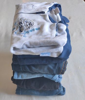 Lot pantalons et salopette 6 mois garçons