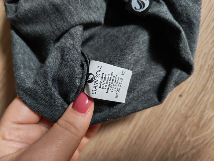 Bonnet gris chiné en coton Stark Soul TU - photo numéro 5