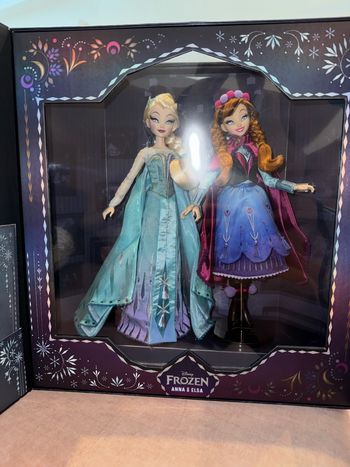 Poupée Elsa Anna Disney de collection