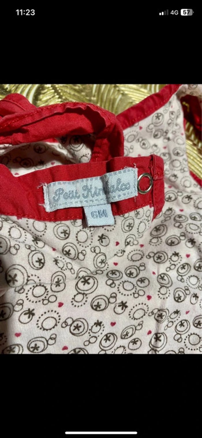 💫Lot 2 robes rouges 6 mois – Bébé fille – Très bon état💫 - photo numéro 6