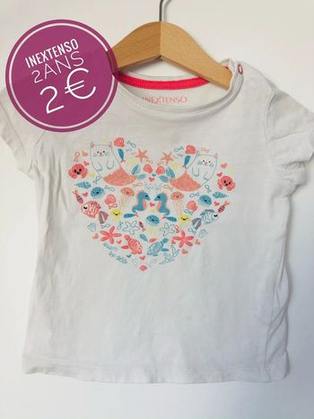 Tee-shirt In Extenso en 2ans
