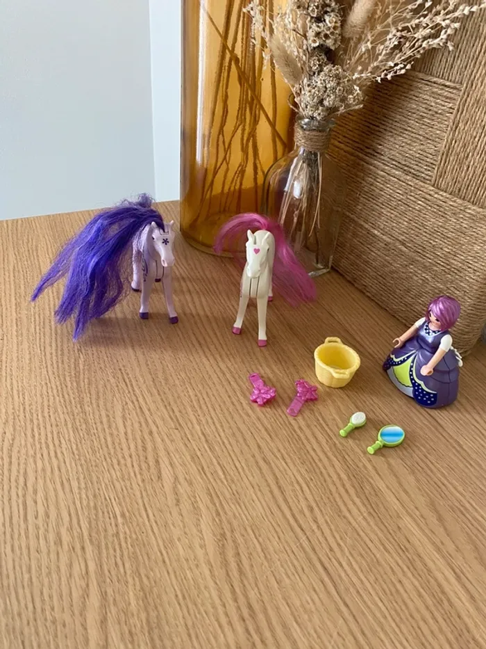 Chevaux à coiffer Playmobil - photo numéro 2