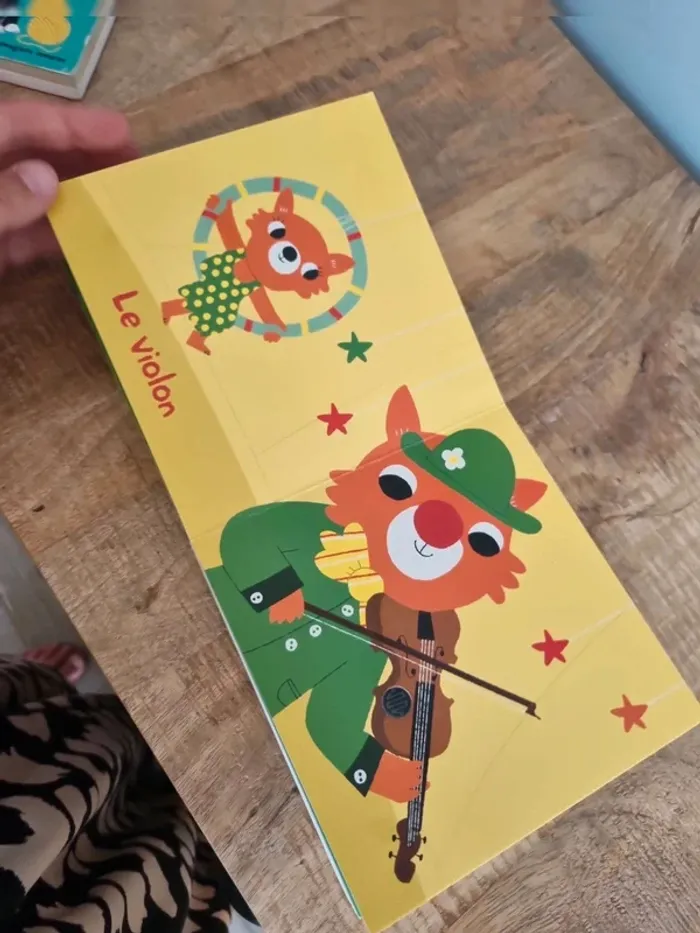 Livre enfant sonore les instruments - photo numéro 3