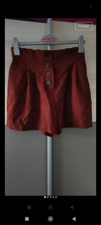 Short marron Neuf Camaïeu