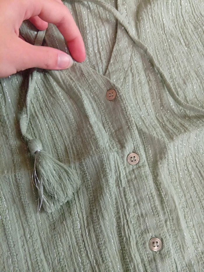 Blouse manches courtes - photo numéro 4