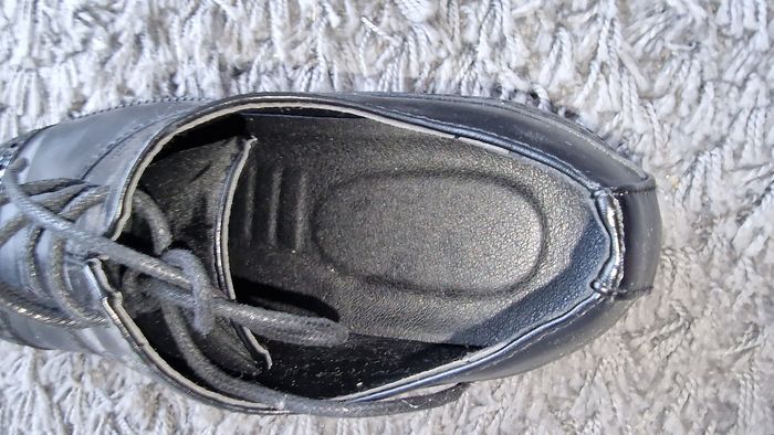 Pair de chaussures sur homme noir szmelle confort p 39 mat et vernies - photo numéro 5