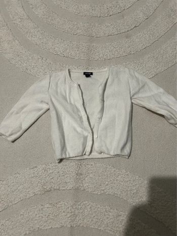 Gilet en maille fantaisie