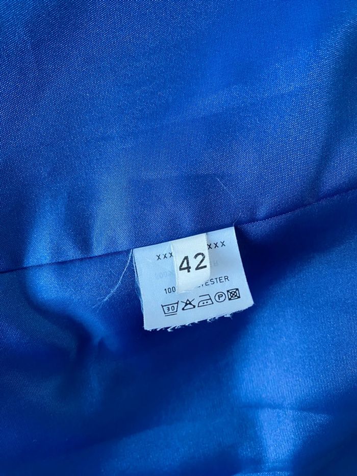 Tailleur jupe bleu taille 42 - photo numéro 3