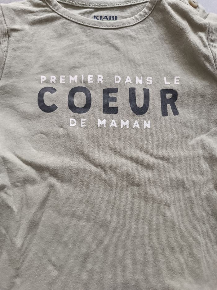 T-shirt bébé garçon 9 mois - photo numéro 2