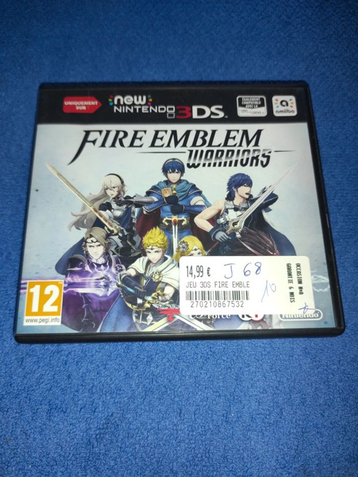 Fire emblem warriors Nintendo 3ds - photo numéro 1