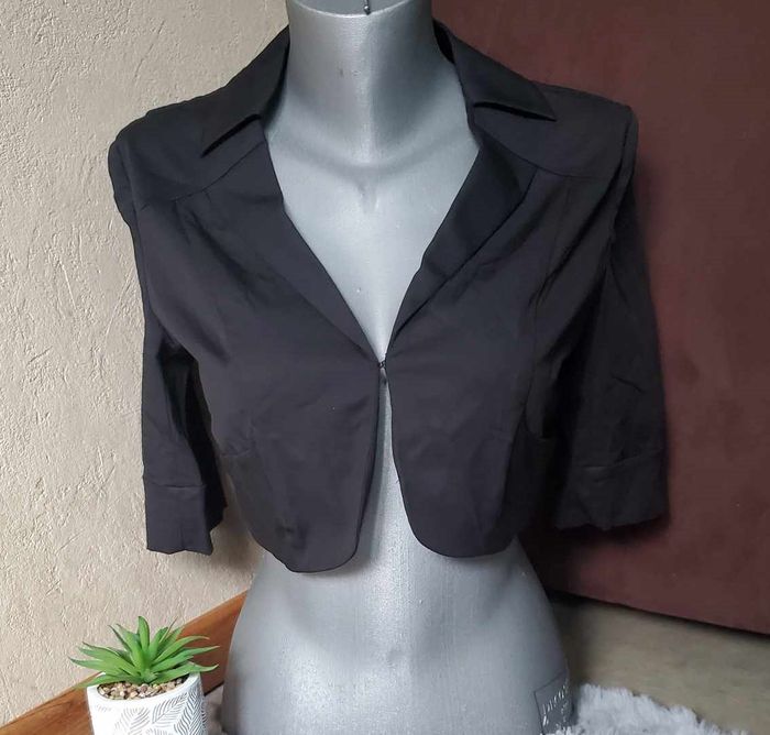 petite veste noire Sita Murt femme taille 40 - photo numéro 3