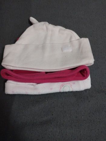 Lot de 4 bonnets