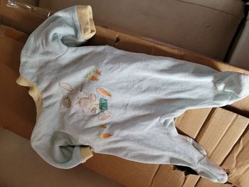 Pyjama velours kitchoun 1 mois