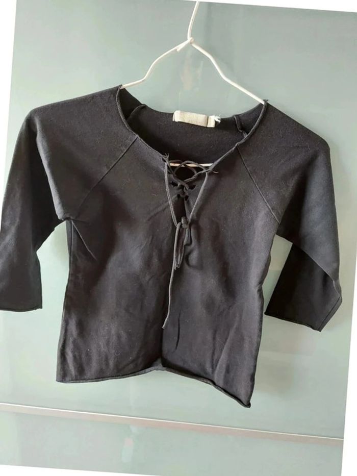 Tee-shirt Zara manche 3/4 - photo numéro 8