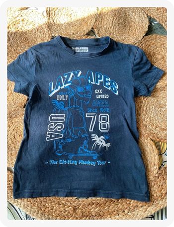 T-shirt garçon 🐵 6 ans - In extenso