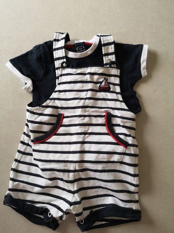 Ensemble t-shirt salopette