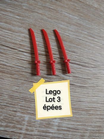 Lego ninjago lot 3 épées