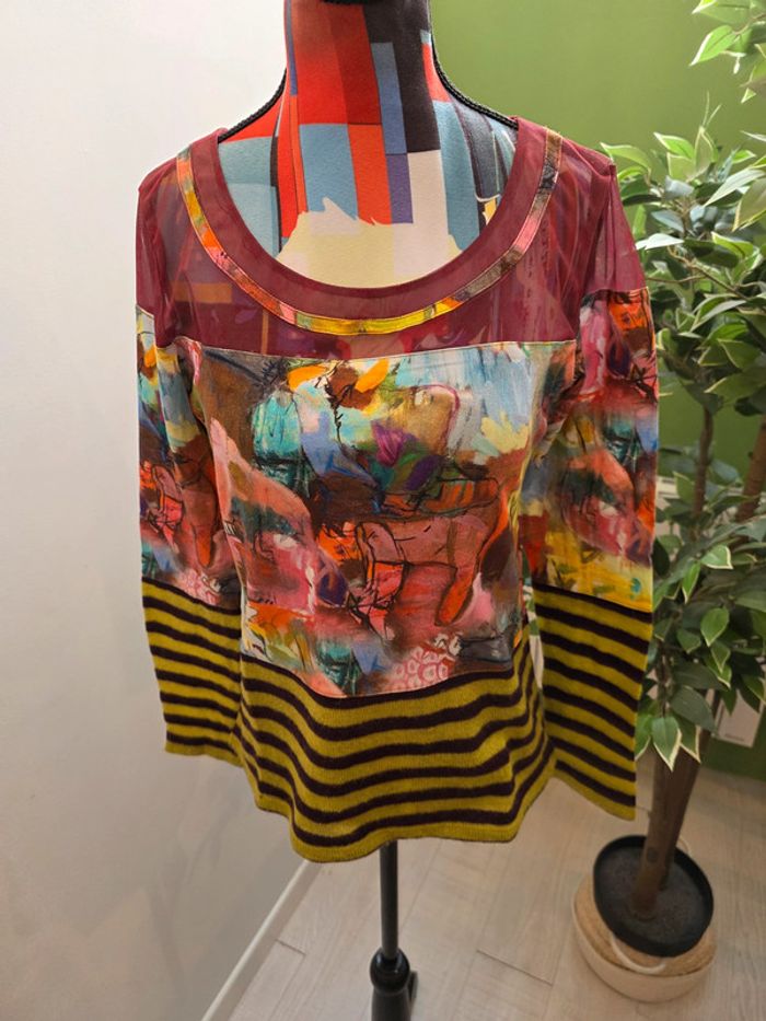 Blouse à manches longues Aventures des Toiles Taille 36
