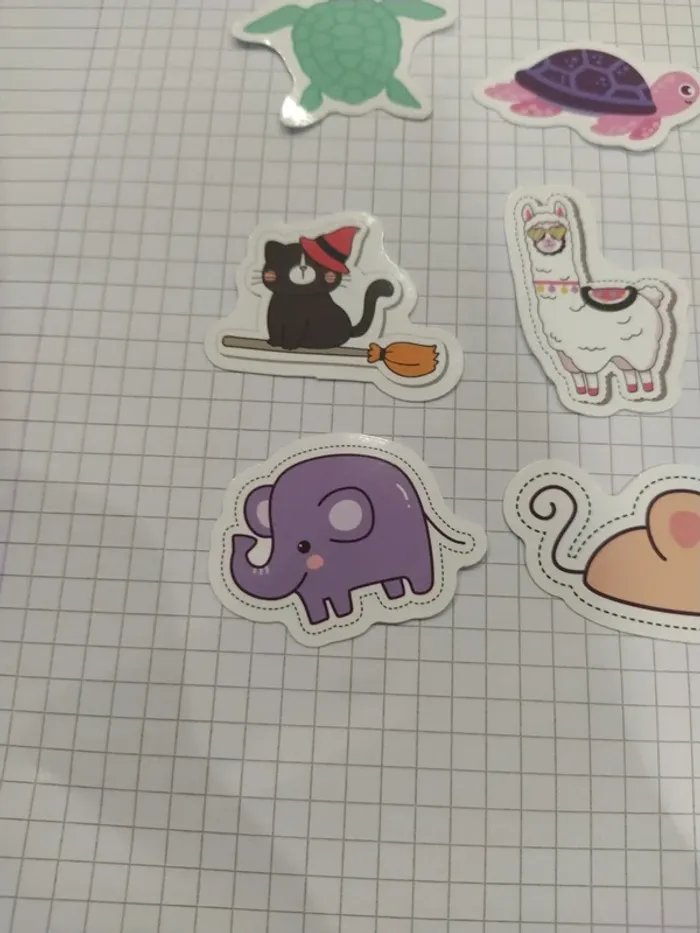 Autocollants thème kawaii (lot E) - photo numéro 5