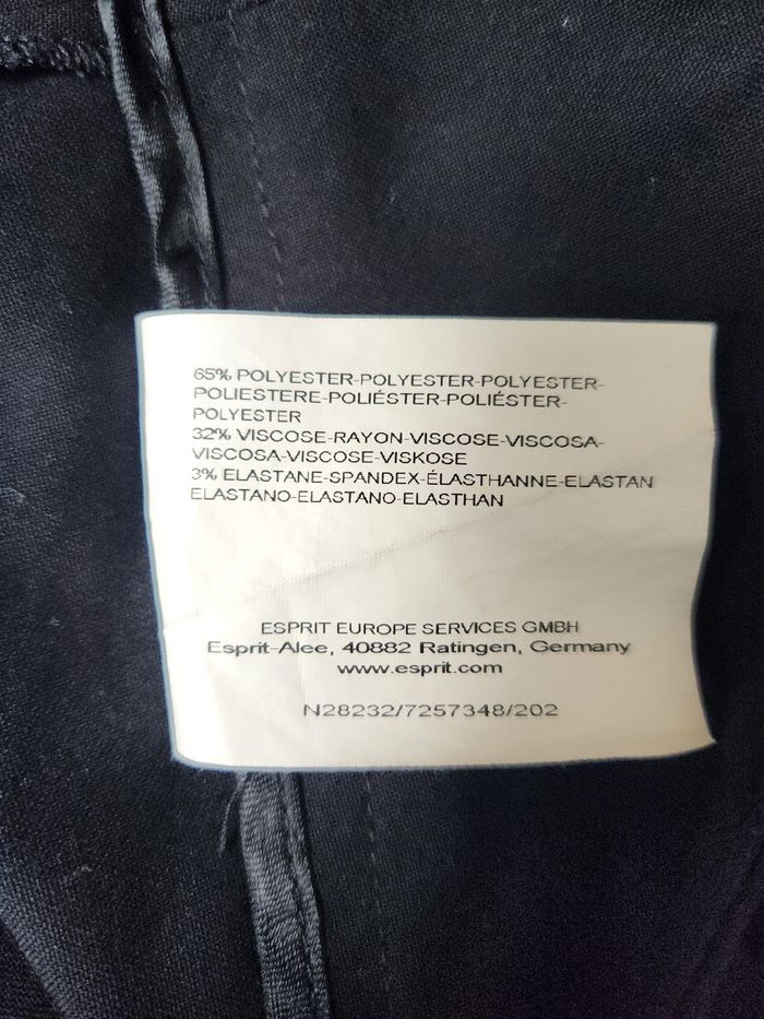 Pantalon noir Esprit - Taille 44 FR - photo numéro 6