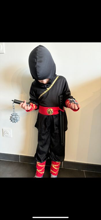 Déguisement ninja avec accessoires