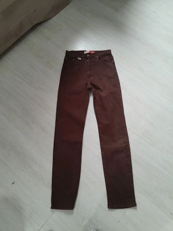 Jean vintage naf naf slim taille haute