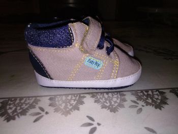 Chaussures souple, taille 3/6 mois