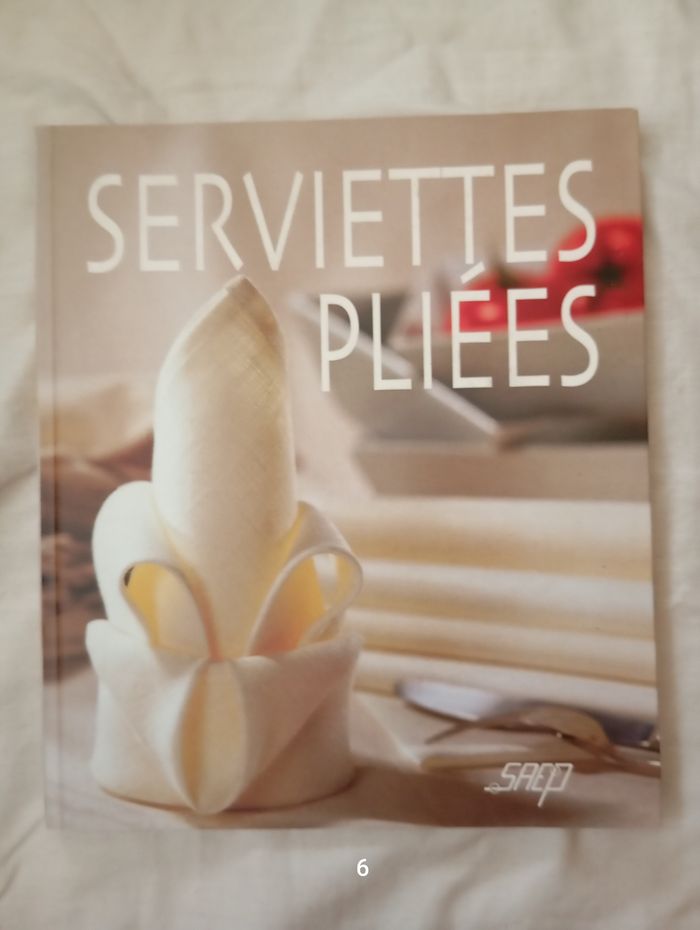 Serviettes pliées