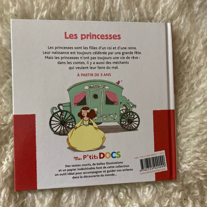 Livre mes p’tit docs les princesses - photo numéro 2