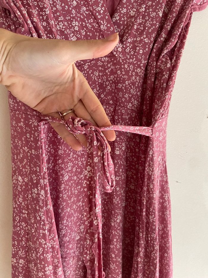 Robe d’été rose fleurie - photo numéro 10