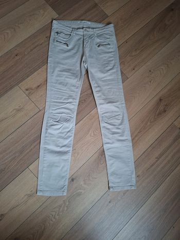 Pantalon beige ajusté sud express