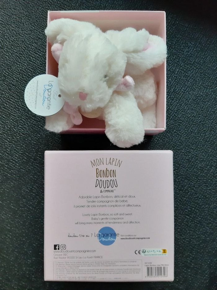 Doudou lapin NEUF - photo numéro 3