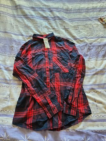 Chemise à carreau kiabi