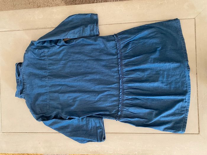 Robe baby doll en jeans (double robe) Vert Baudet 12 ans - photo numéro 8