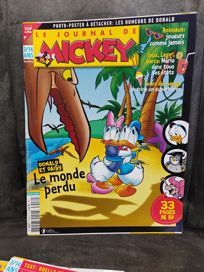 Lot de 5 magazines le journal de Mickey - photo numéro 7