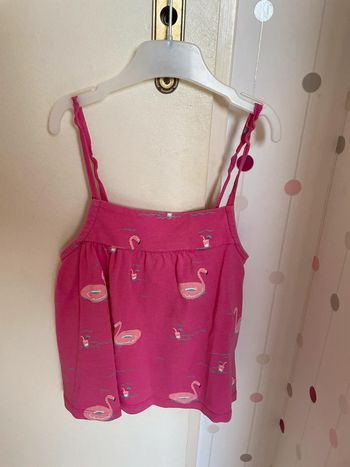 Débardeur rose fille