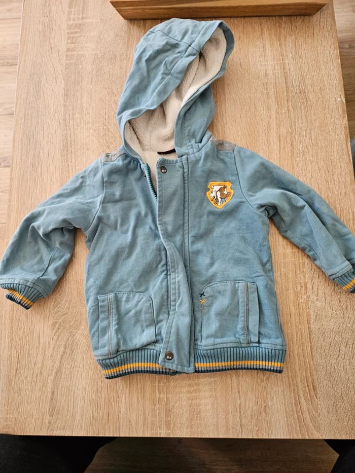 Veste zipee 12M