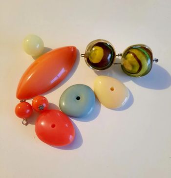 Lot grosses perles #lora11loisircreatif
